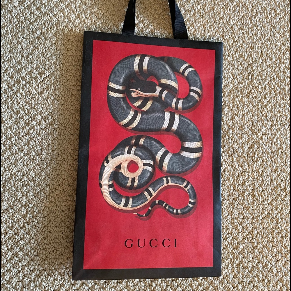 Limited Edition Gucci Snake Gift Bag
